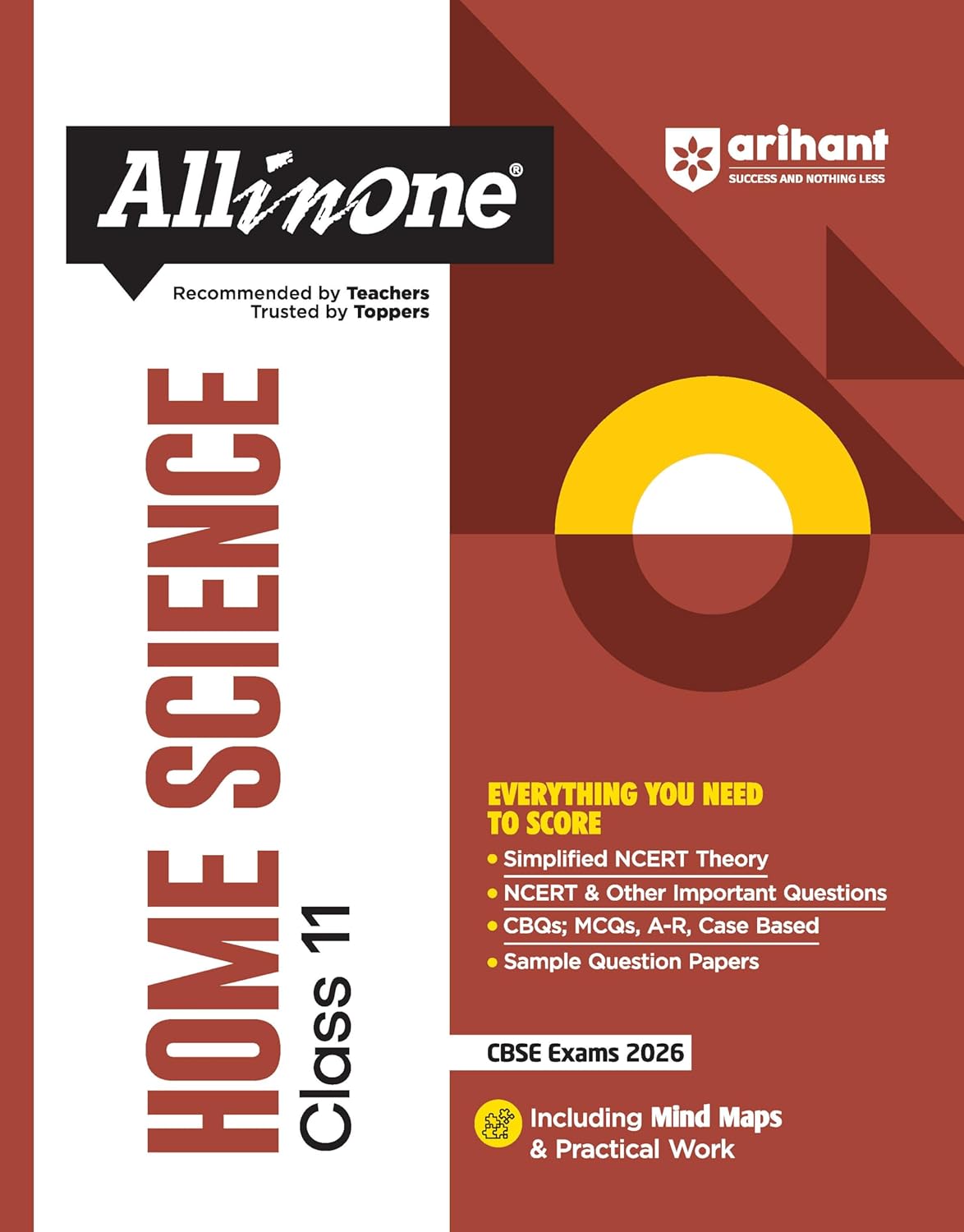 Arihant All in One Home Science Class 11 for CBSE Exams 2025-26