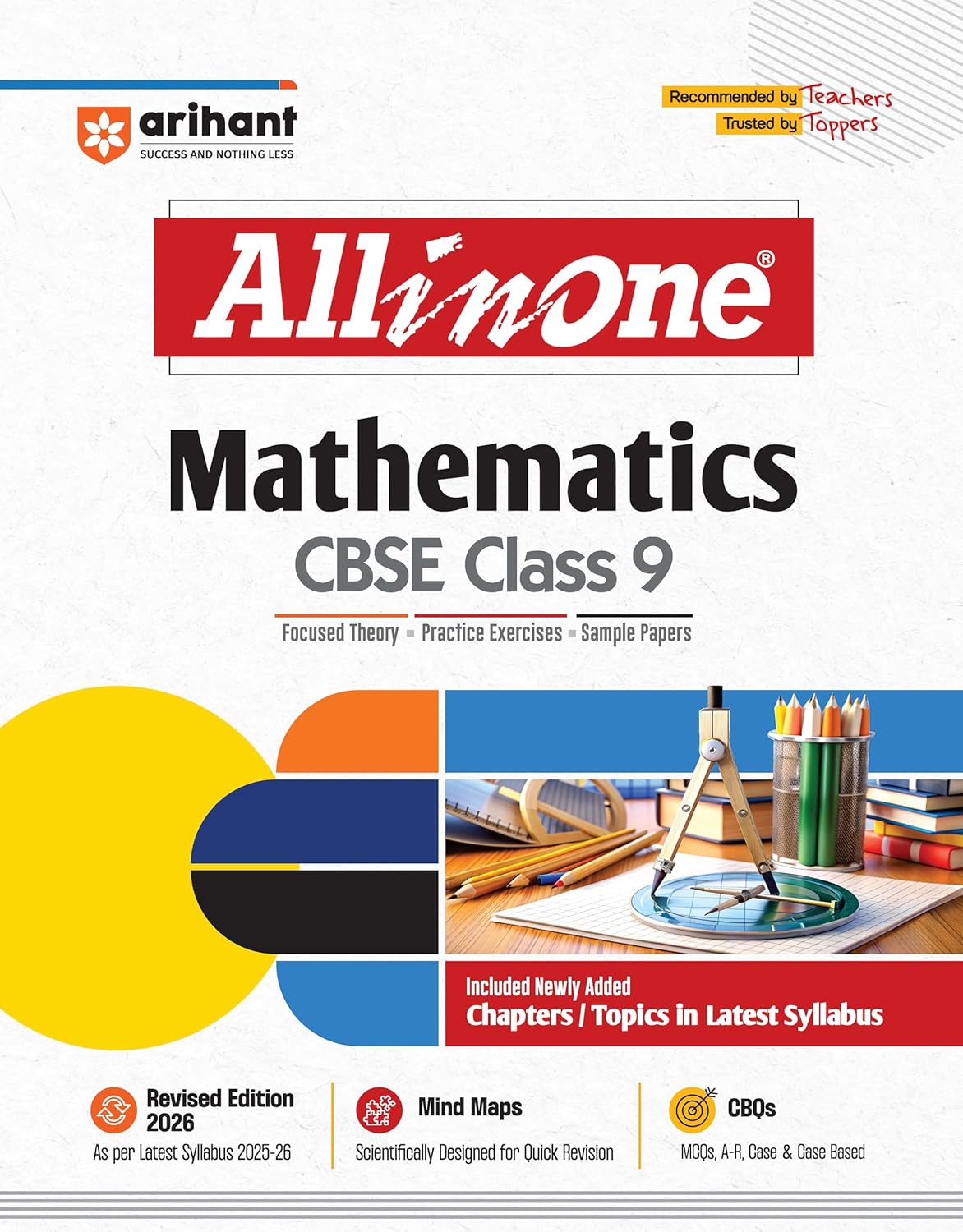 Arihant All in One Mathematics Class 9 for CBSE Exams 2025-26