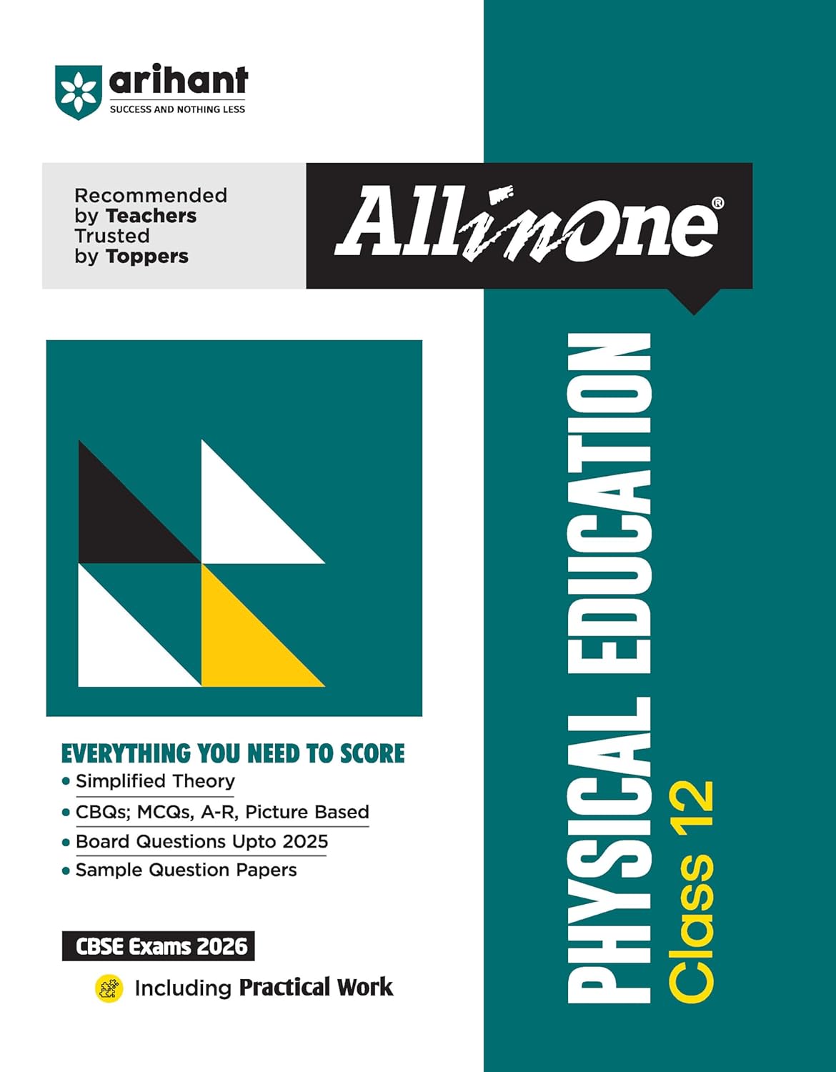 Arihant All in One Physical Education Class 12 for CBSE Exams 2025-26