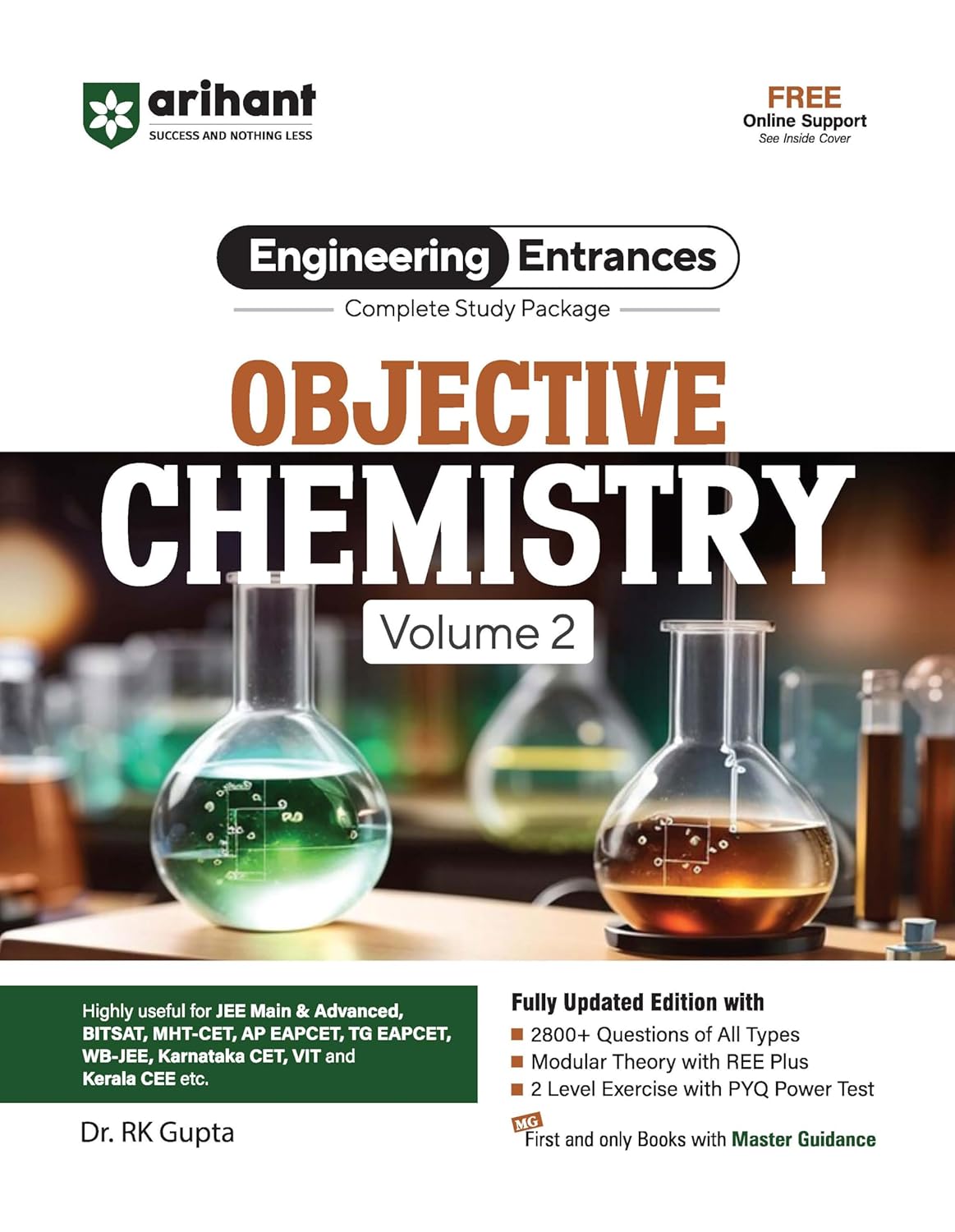 Arihant JEE Main Objective Chemistry for Volume 2 | Complete Study Package & Advanced, BITSAT, CET, VIT, NEET & Other Engineering Entrances 2025-2026