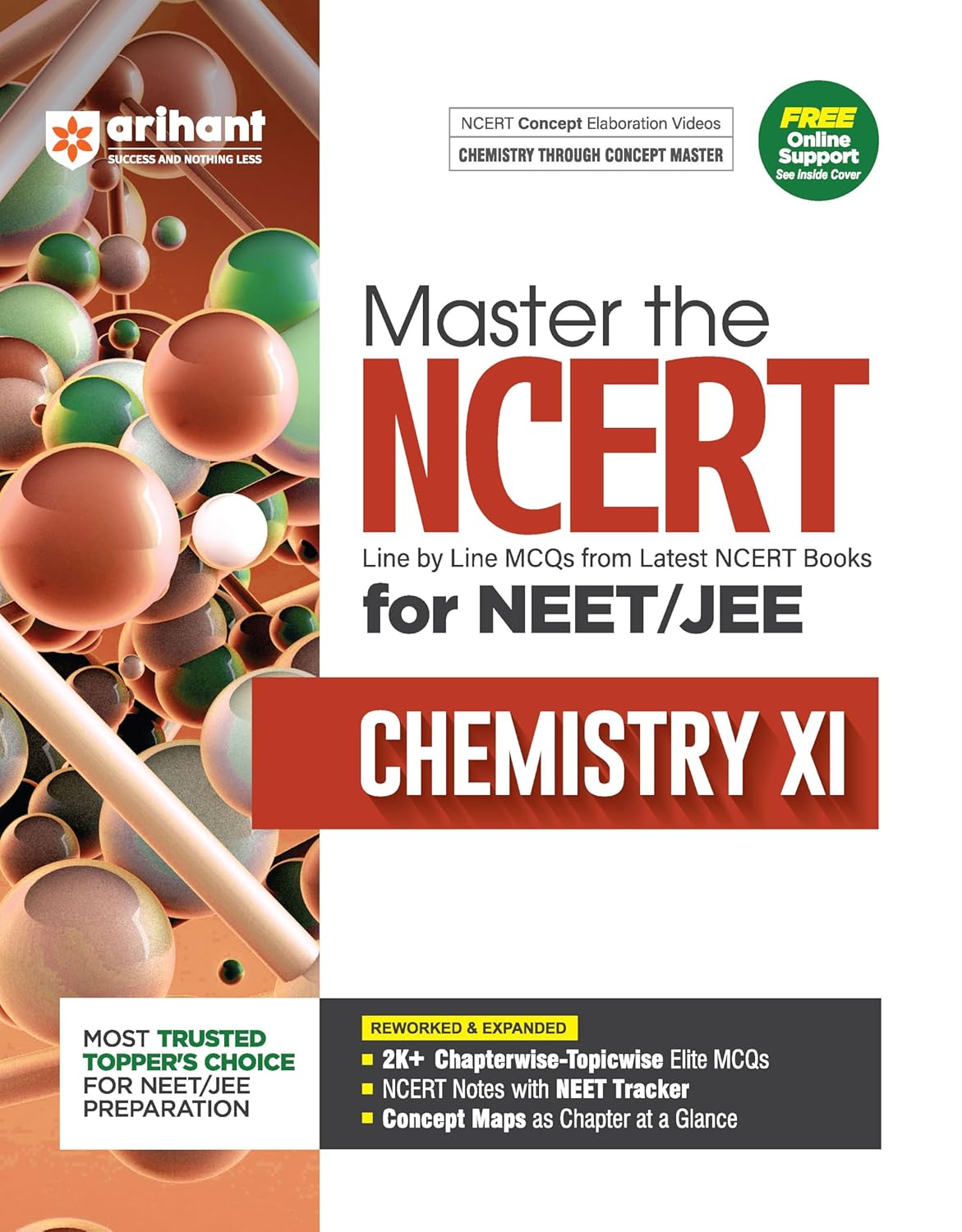 Arihant Master the NCERT Chemistry Class 11 for NEET/JEE 2026