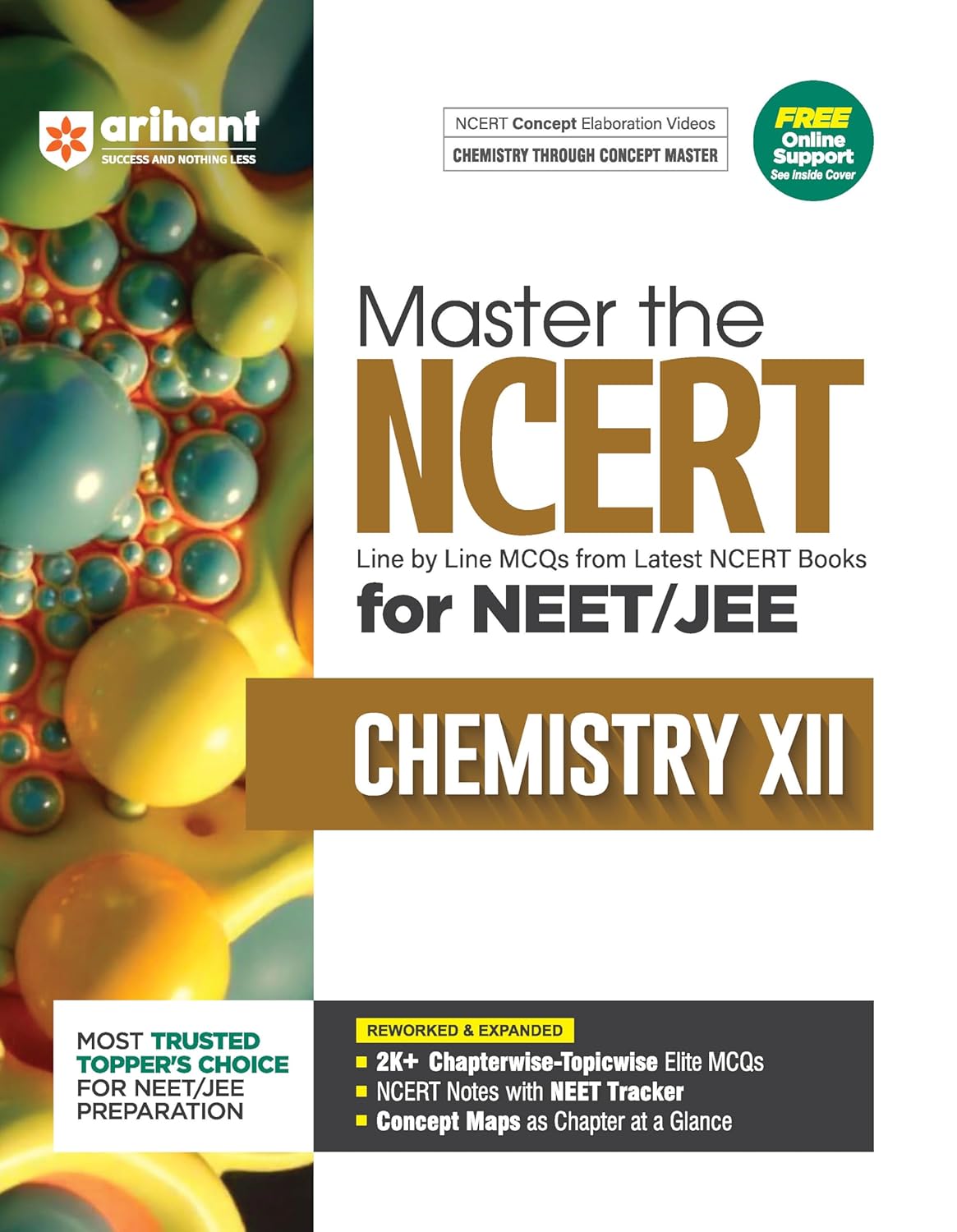 Arihant Master the NCERT Chemistry Class 12 for NEET/JEE 2026