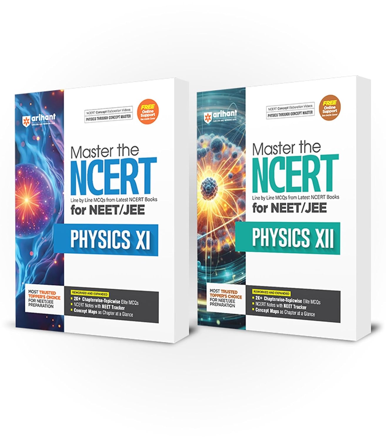 Arihant Master the NCERT Physics Class 11 and 12 for JEE/CUET 2026 (Set fo 2)
