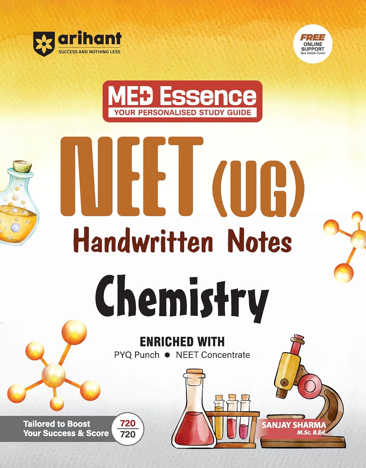 Arihant NEET (UG) Chemistry Handwritten Notes for Exam 2026