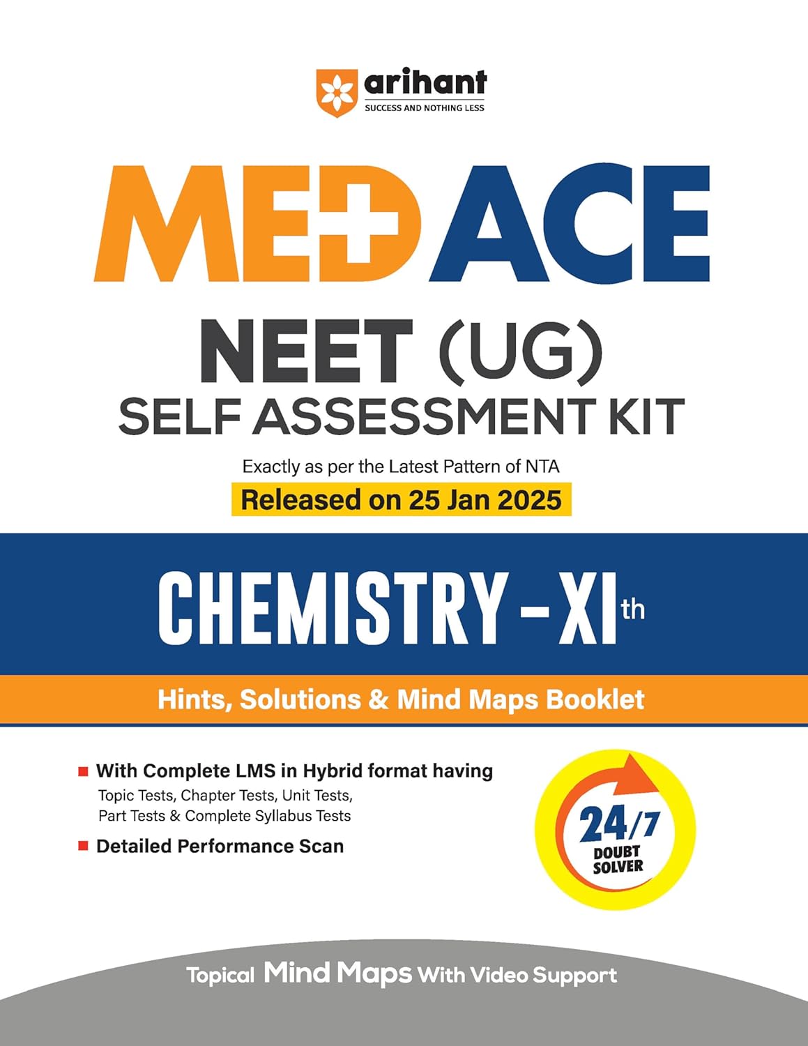 Arihant NEET (UG) Chemistry Self Assessment Kit For Class 11th For Exam 2025-26