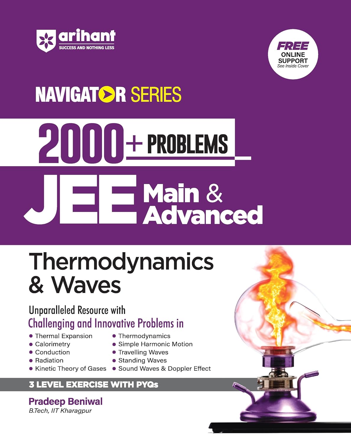 Arihant Navigator Series-Problem Books for JEE Main & Advanced | 2000+ Problems for Thermodynamics & Waves | For Exam 2025-26