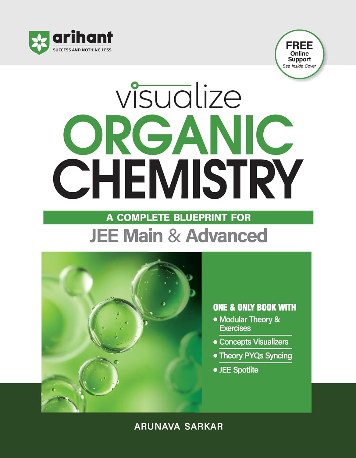 Arihant Visualize Organic Chemistry Textbooks for JEE Main & Advanced 2026