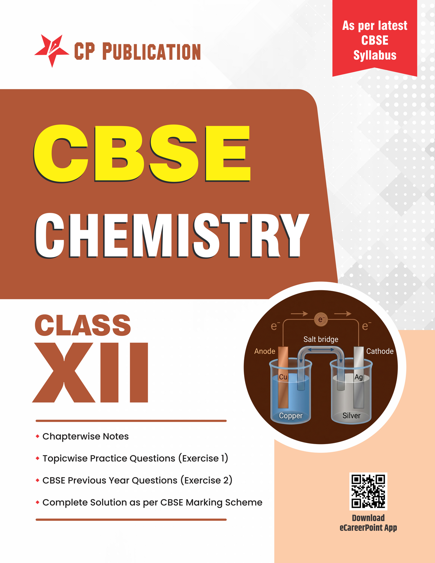 Career Point CBSE Class 12 Chemistry Question Bank & Notes for Board Exam 2027
