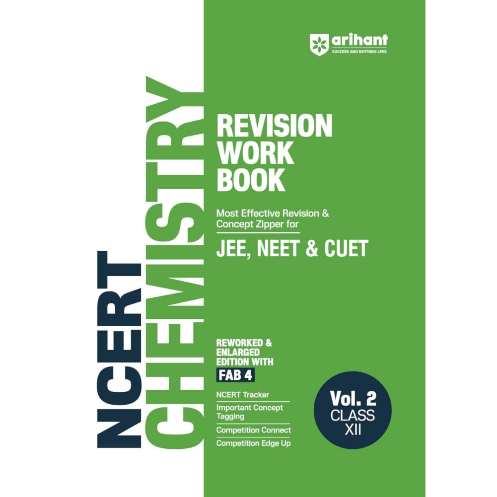 NCERT CHEMISTRY REVISION WORK BOOK Vol 2 Class XII
