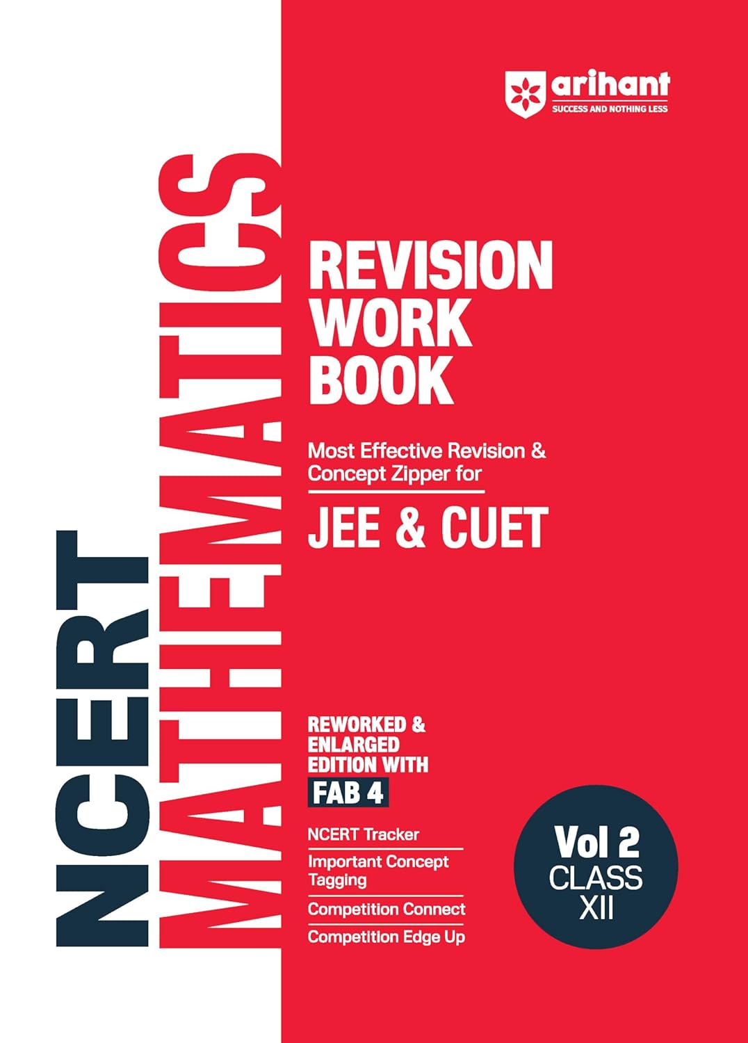 NCERT MATHEMATICS REVISION WORK BOOK JEE & CUET Vol 2 Class 12th