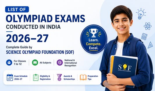 List of Olympiad Exams Conducted in India 2026–27 | Complete SOF Olympiad Guide