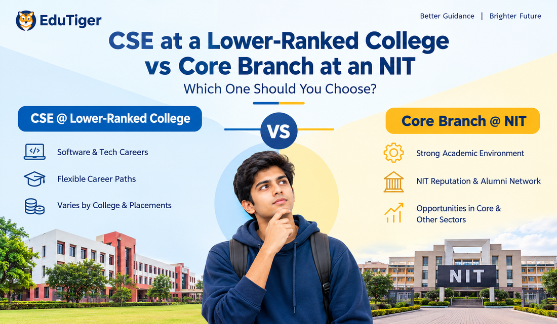 CSE at a Lower-Ranked College vs Core Branch at an NIT: Which Should You Choose?