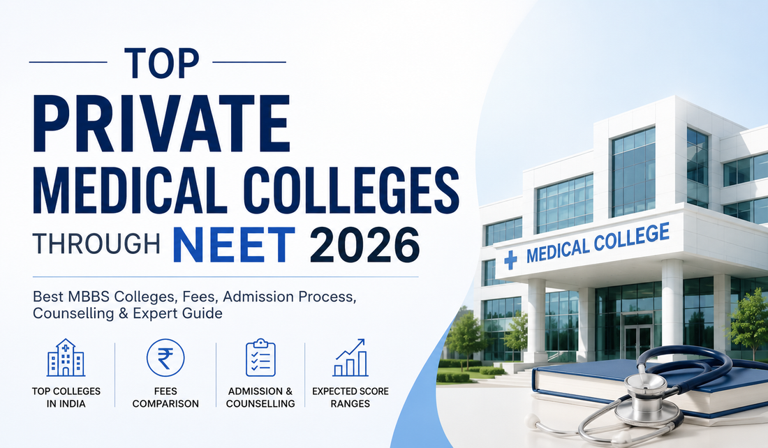 Best Private MBBS Colleges in India 2026: NEET Admission, Fees & Counselling
