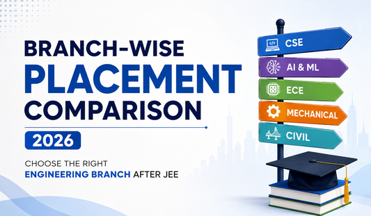 Branch-wise Placement Comparison 2026: CSE vs AI vs ECE vs Mechanical vs Civil | Complete Engineering Guide