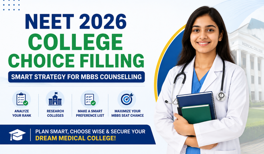 NEET 2026 College Choice Filling Strategy: Smart Choice Filling Tips