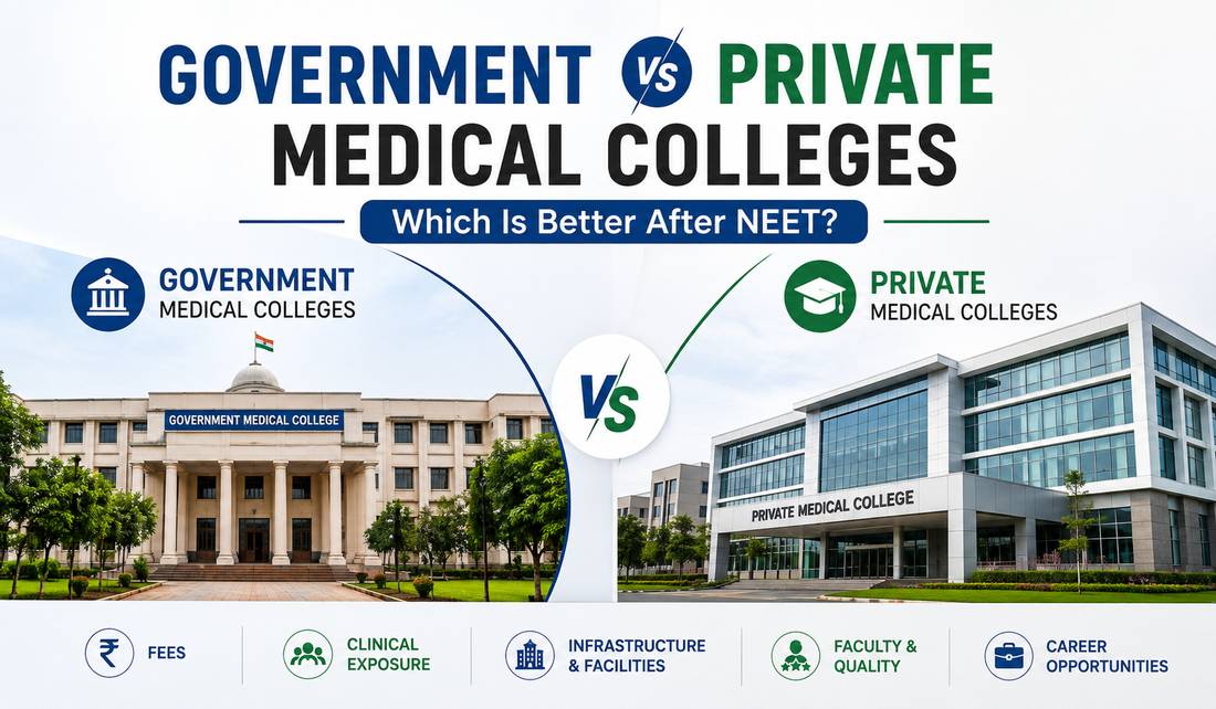 Government vs Private Medical Colleges: Which Is Better After NEET?