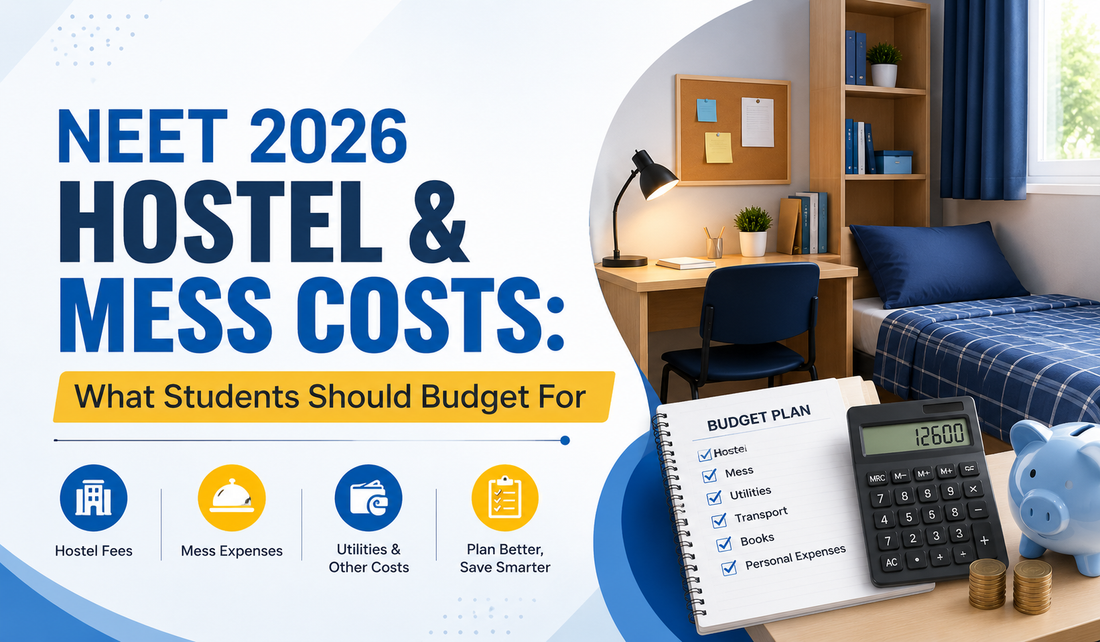 NEET 2026 Hostel & Mess Costs: What Students Should Budget For
