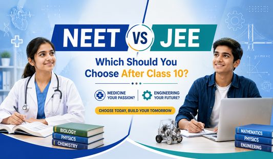 NEET vs JEE After Class 10: Which Should You Choose?