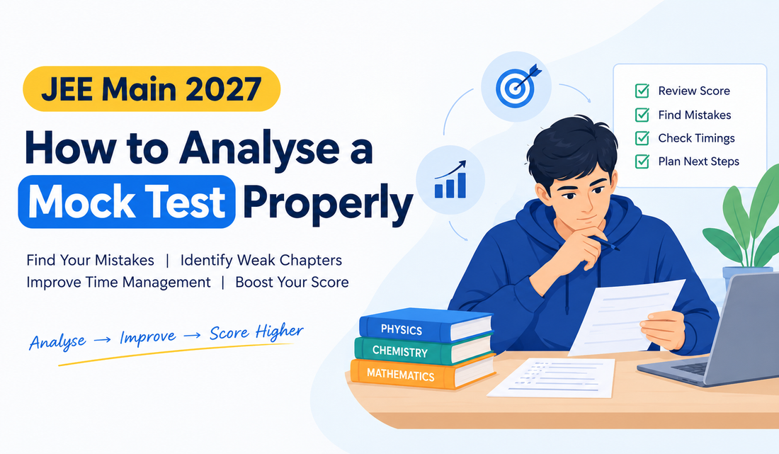 JEE Main 2027: How to Analyse a Mock Test Properly