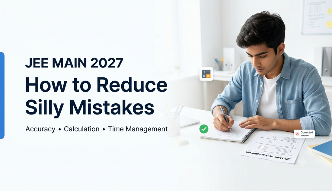 JEE Main 2027: How to Reduce Silly Mistakes in the Exam