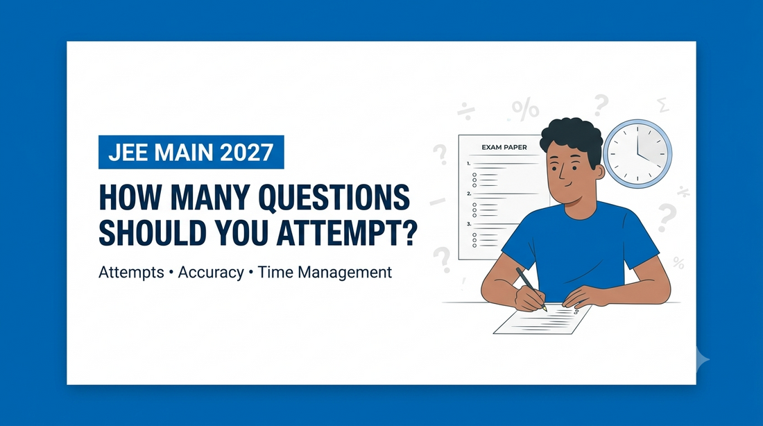 JEE Main 2027: How Many Questions Should You Attempt in the Exam?