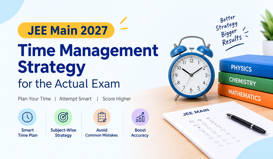 JEE Main 2027: Time Management Strategy for the Actual Exam