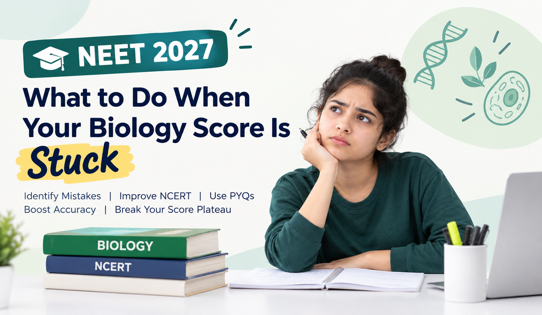NEET 2027: What to Do When Your Biology Score Is Stuck?