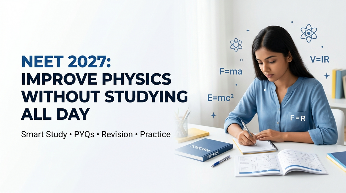 NEET 2027: How to Improve Physics Without Studying All Day