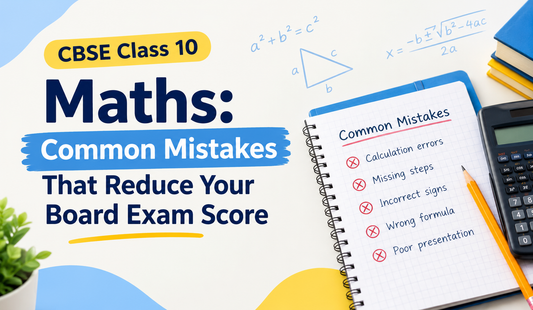 CBSE Class 10 Maths: Common Mistakes That Reduce Your Board Exam Score