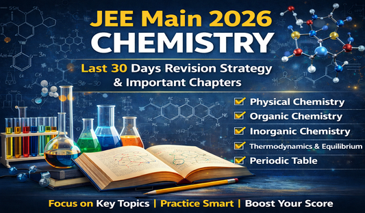Expert Strategies for Last 30 Days of JEE Main Chemistry