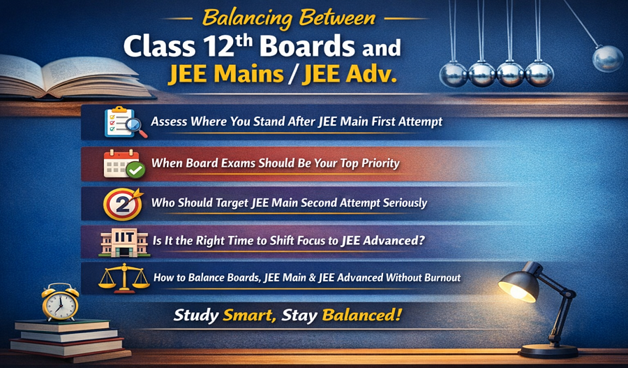 Balancing between Class 12th boards and JEE Mains / JEE Adv.