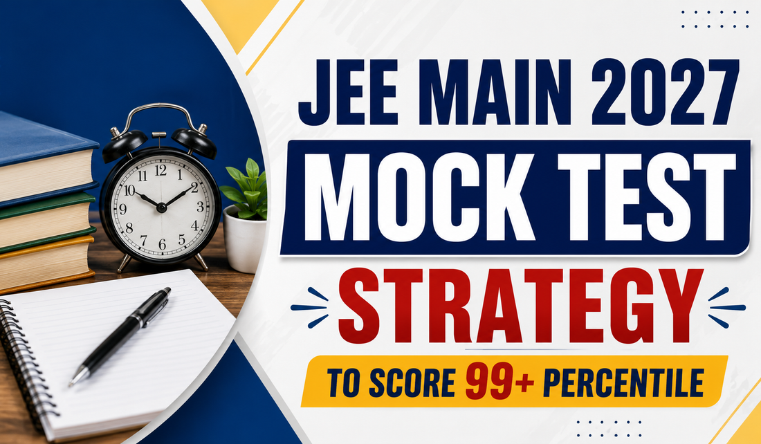 JEE Main 2027 Mock Test Strategy to Score 99+ Percentile