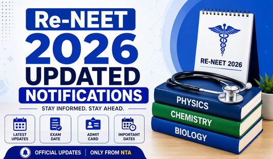 Re-NEET 2026 Updated Notifications