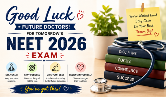 It's the Last Day Before NEET 2026—Read This Before You Sleep