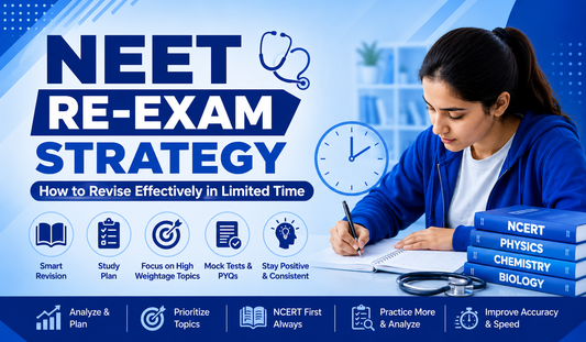 NEET Re-Exam Strategy: How to Revise Effectively in Limited Time