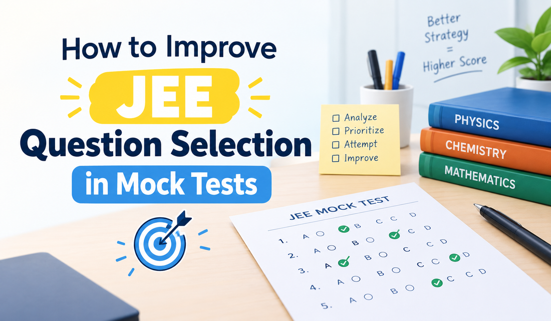 How to Improve JEE Question Selection in Mock Tests