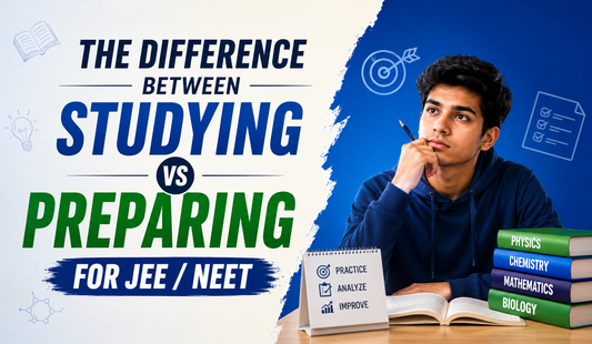 The Difference Between “Studying” and “Preparing” for JEE/NEET