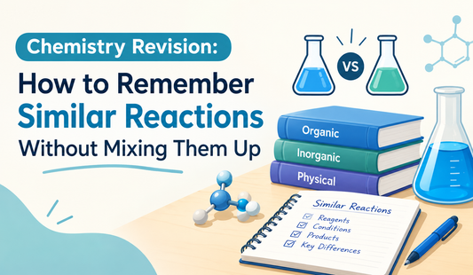 Chemistry Revision: How to Remember Similar Reactions Without Mixing Them Up