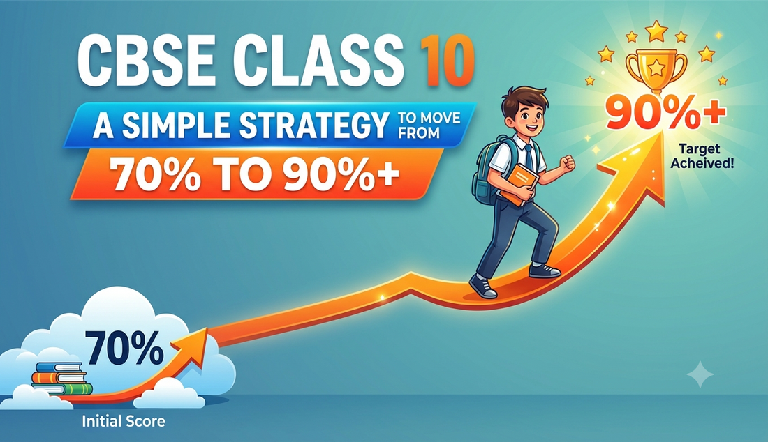 CBSE Class 10: A Simple Strategy to Move From 70% to 90%+