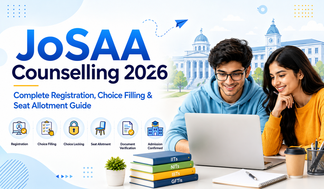JoSAA Counselling 2026: From Registration to Final Admission – A Complete Guide