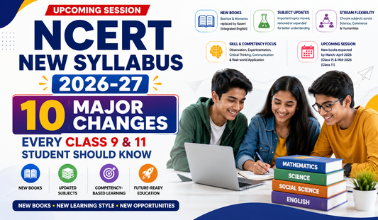 NCERT New Syllabus 2026-27: 10 Major Changes Every Class 9 & 11 Student Should Know