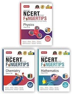 MTG Objective NCERT at your FINGERTIPS - Physics, Chemistry, Mathematics (Set of 3 Books) | NCERT JEE Trend Indicator | JEE Books (Based on NCERT Pattern - Latest & Revised Edition 2023-2024) MTG Editorial Board