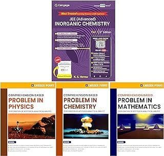 NEW-Chemistry Cengage IIT-JEE- Inorganic Chemistry Part I with Free Set of Problem in Physics, Chemistry & Maths Set  Team IIT JEE Exam Topers