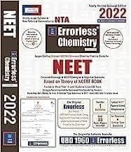 UBD1960 Errorless Chemistry for NEET as per New Pattern by NTA (Paperback+Free Smart E-book) Totally Revised New Edition 2022 (Set of 2 volumes) by Universal Book Depot 1960 UBD 1960 TEAM