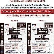 UBD1960 Errorless Chemistry for NEET as per New Pattern by NTA ( Free Smart E-book ) Totally Revised New Edition 2023 (Set of 2 volumes) by Universal Book Depot 1960 Expert Team Of Teacher