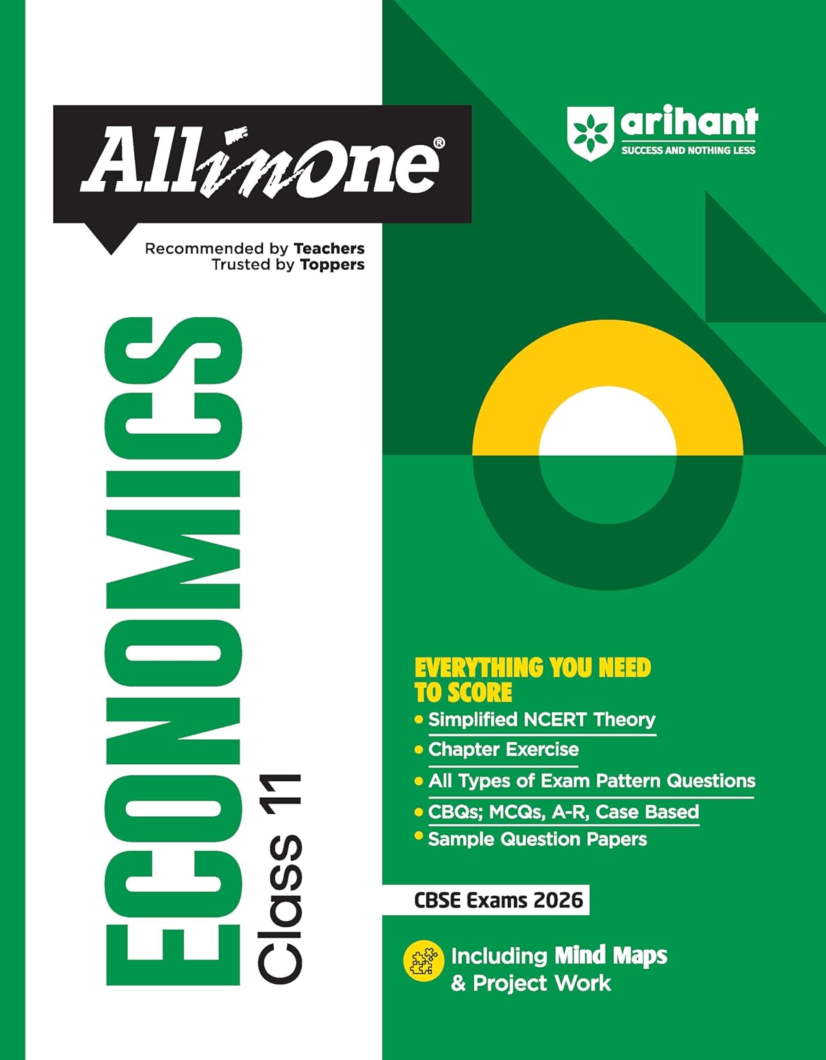 Arihant All in One Economics Class 11 for CBSE Exams 2025-26