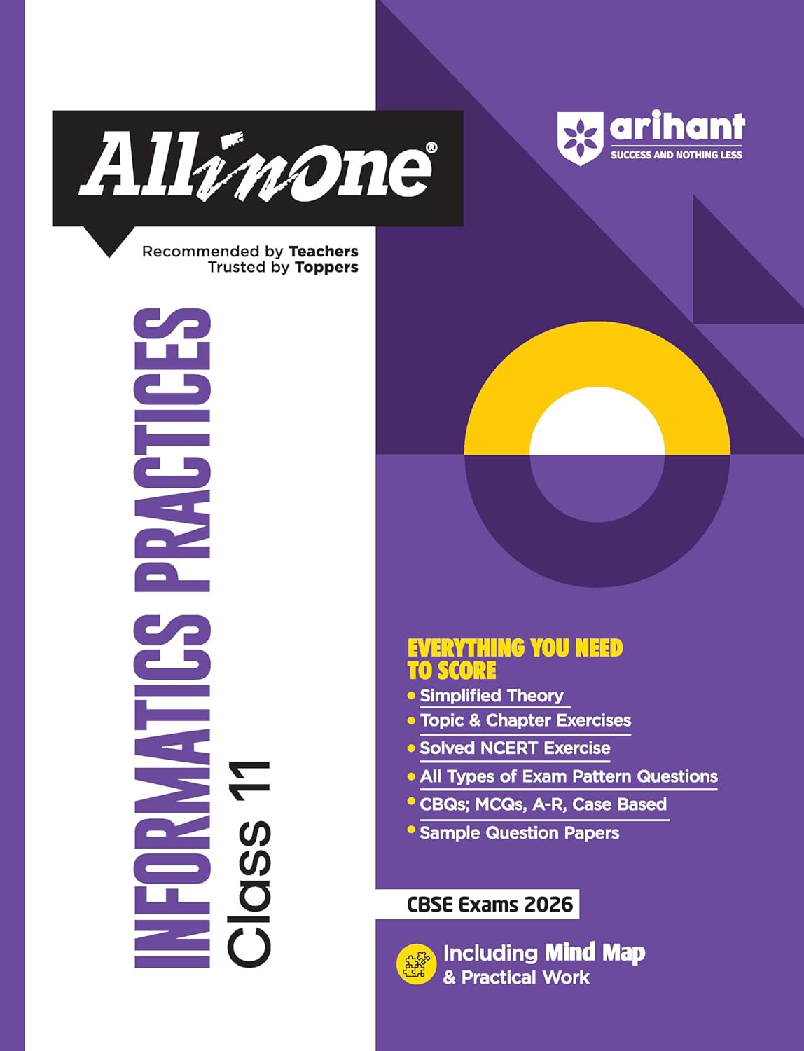 Arihant All in One Informatics Practices Class 11 for CBSE Exams 2025-26