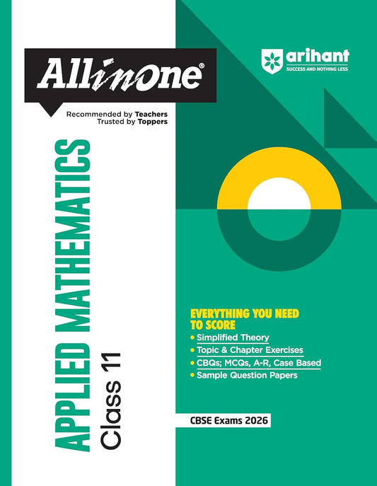 Arihant All in One Mathematics Class 11 for CBSE Exams 2025-26