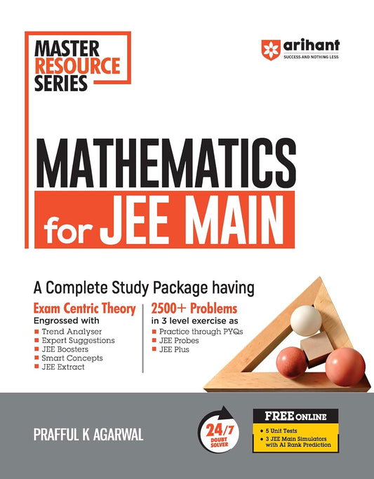 Arihant Master Resource Series Mathematics for JEE Main Exam 2025-26