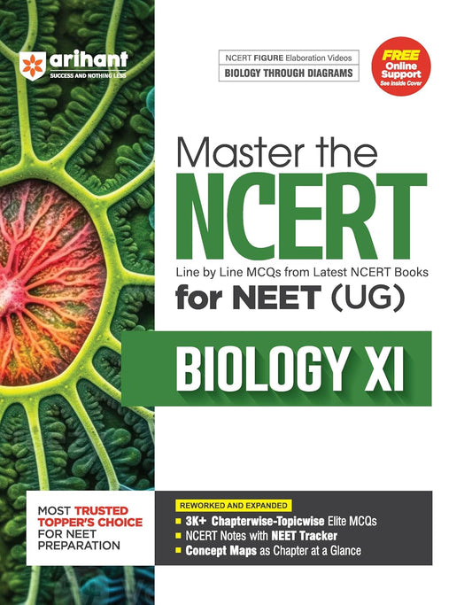 Arihant Master the NCERT Biology Class 11 for NEET (UG) 2026